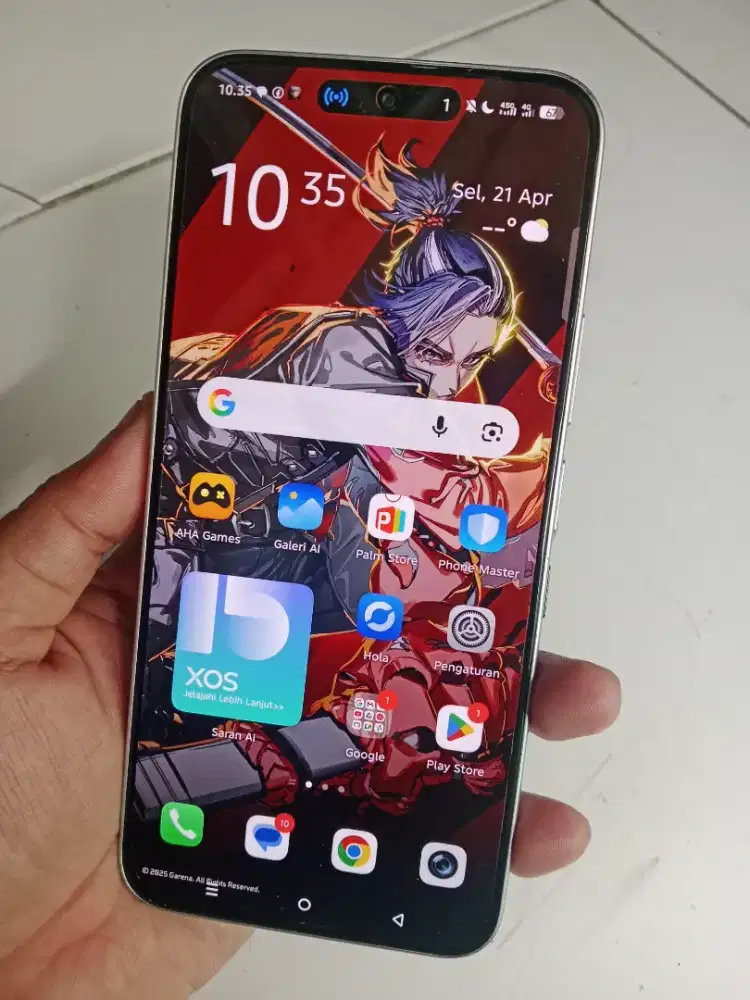Infinix Hot 60 Pro ram 8/256 NFC amoled siap pakai nominus
