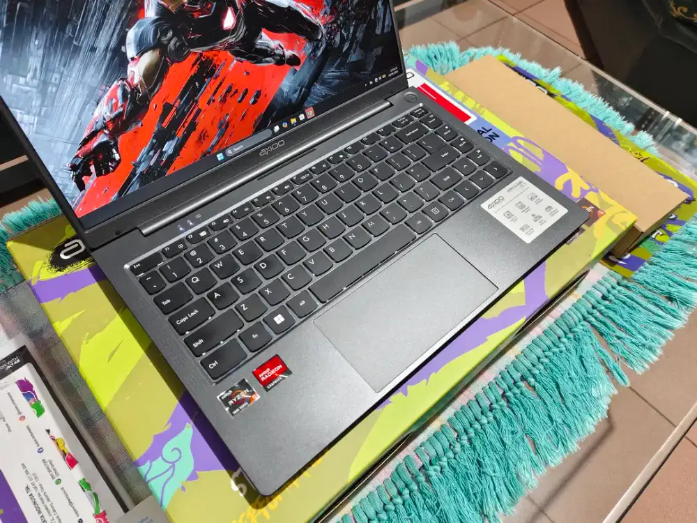 laptop axioo hype 5 7430u 8/25 fhd ips garansi pjg