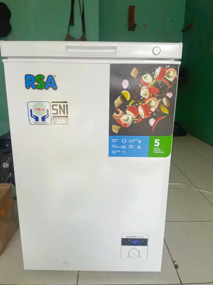 JUAL FREEZER RSA 100 L