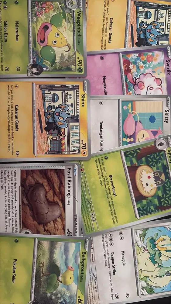 kartu pokemon bulk ledakan peniada