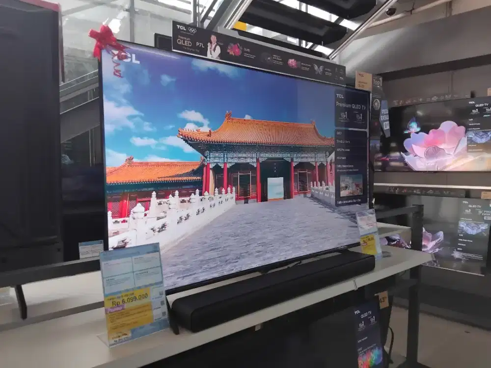 TV TCL 50p7l 50inch 4k qled googlr tv