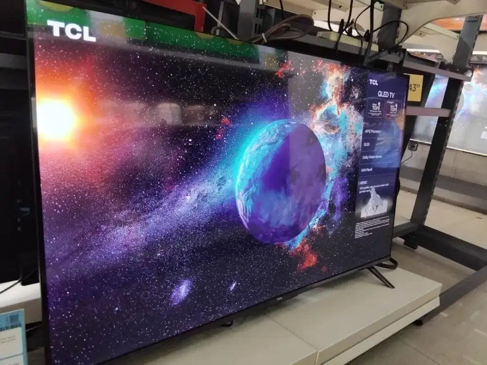 TV TCL 43t6c 43 inch qled google tv