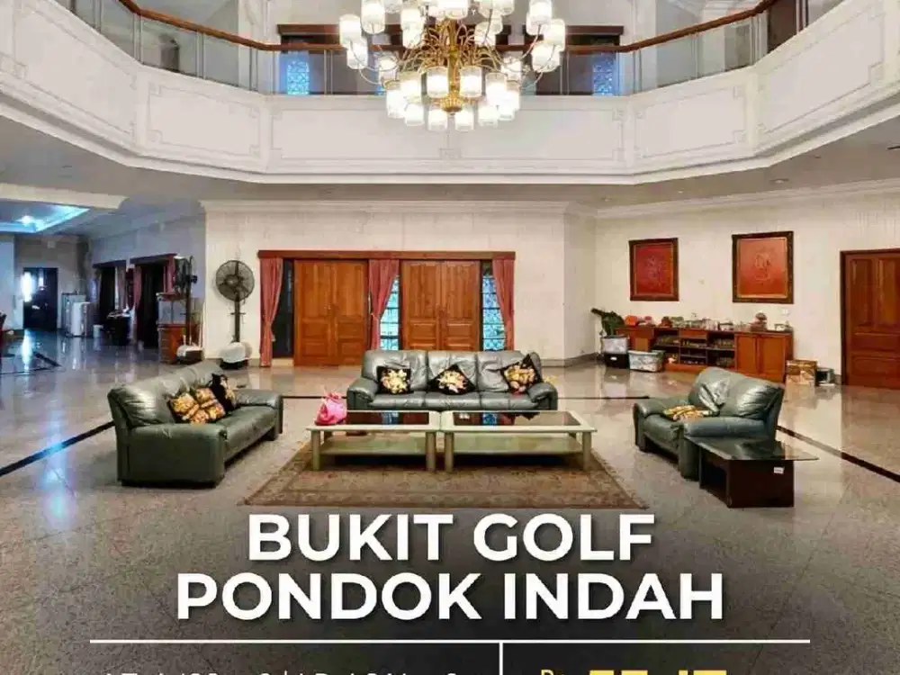 BUKIT GOLF PONDOK INDAH
RUMAH TERAWAT SIAP HUNI