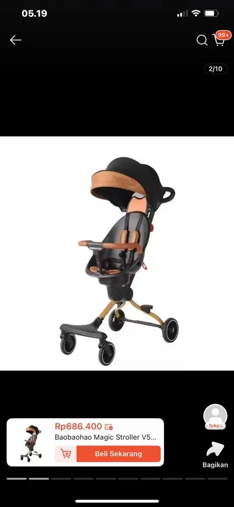 Dijual stroler bekas