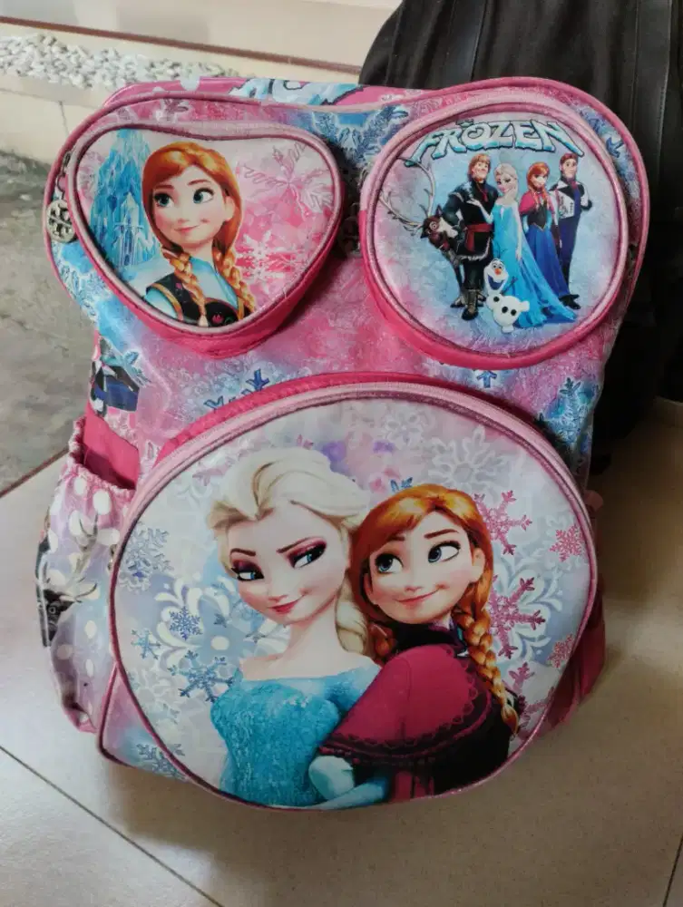 Tas Sekolah Anak Frozen Ori