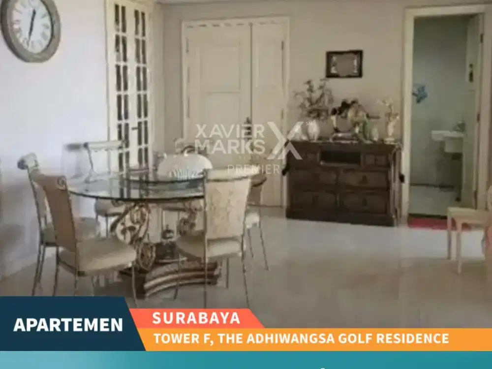 Dijual Apartemen View Lapangan Golf di Adhiwangsa Golf Surabaya