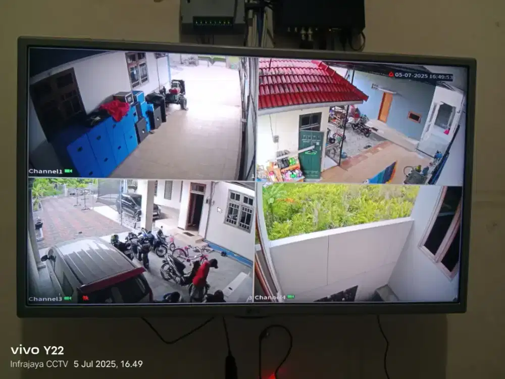 Paket 4 CCTV HD TVI Dahua