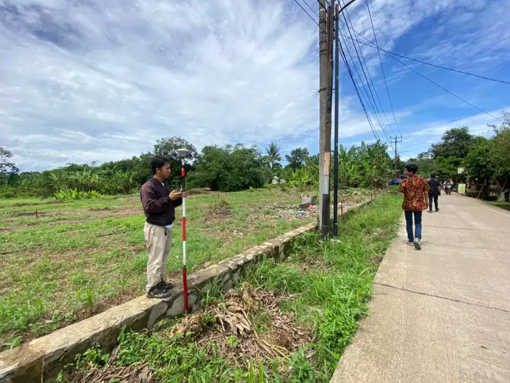 Cicila Tanpa Bunga - Tanah Kavling Cisauk - SHM - Dekat Stasiun Jatake & Tol Legok