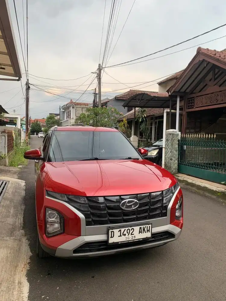 Hyundai Creta 2023 Merah – Tangan Pertama, Mulus Terawat, Siap Pakai
