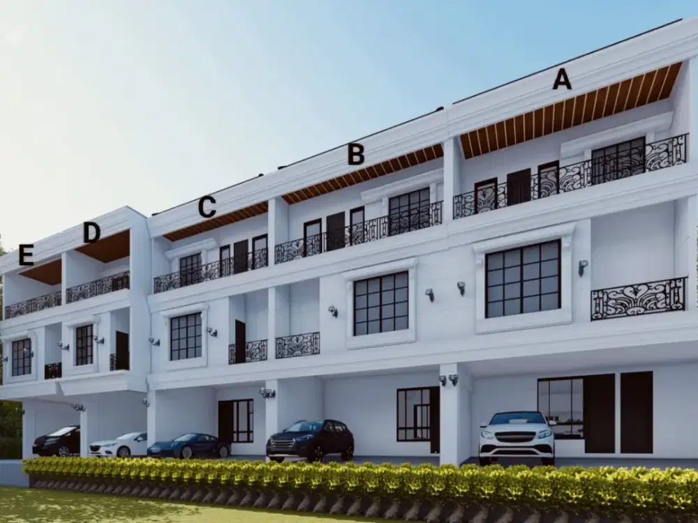 Rumah dijual Brand New American Clasic Modern dan Strategis