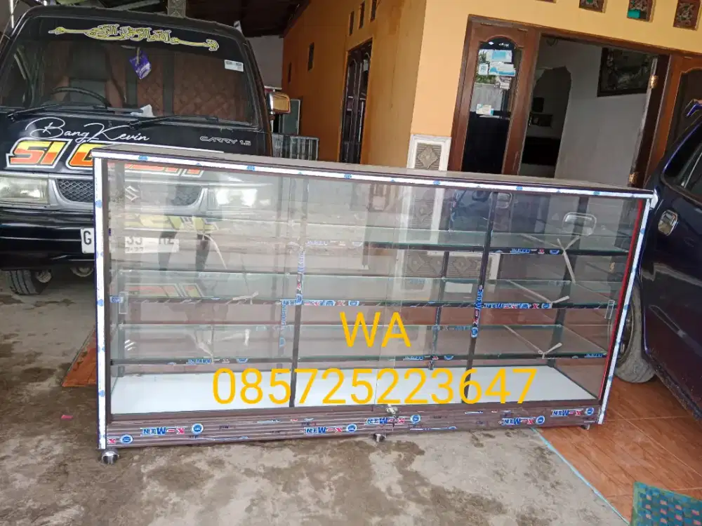 Etalase Toko 1,5m dan 2m murah