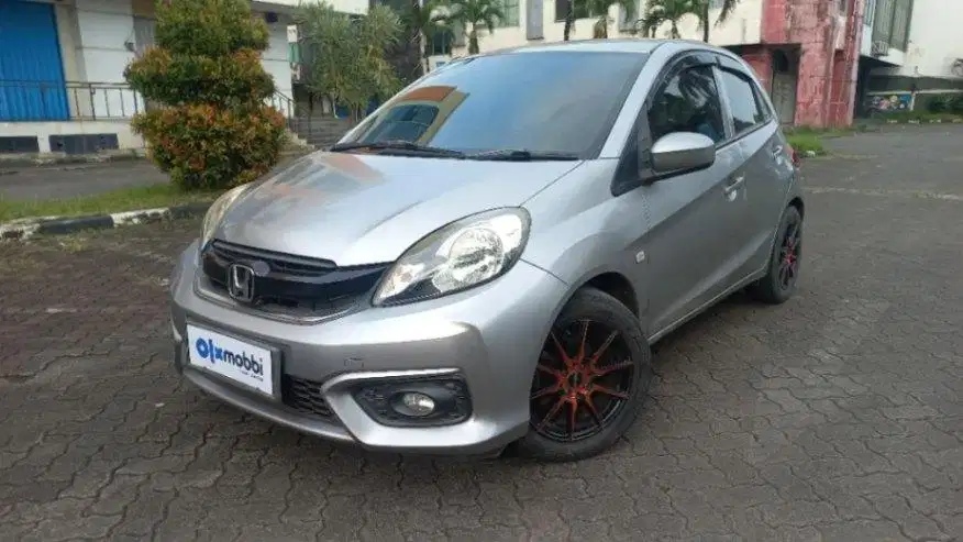 DP MURAH - Honda Brio Satya 1.2 E Bensin MT 2016 Abu