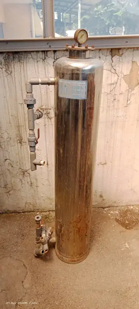 Filter air tabung stainless