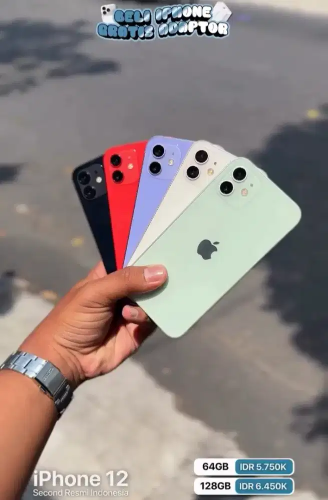 iPhone 12 second iBox ready kredit tanpa DP