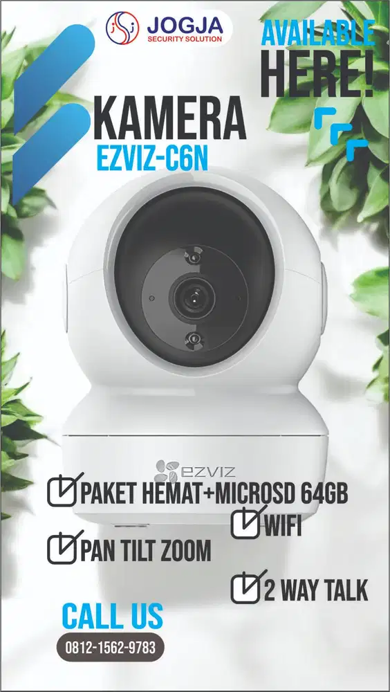CCTV EZVIZ C6N - Jogja Kota & Sleman