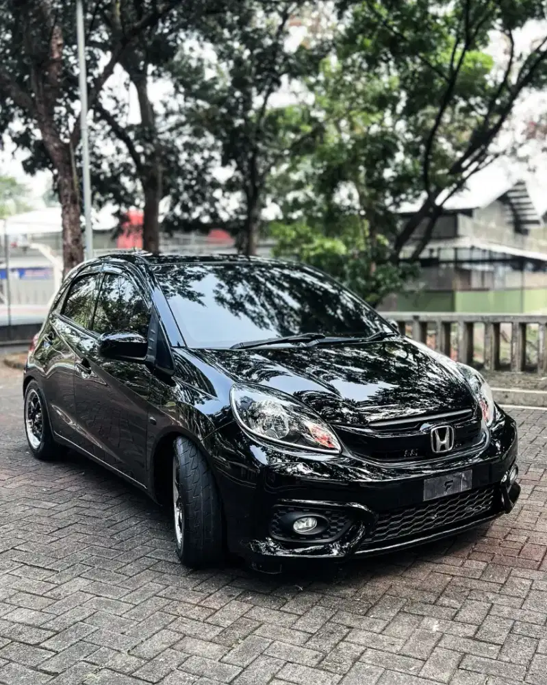 Brio E CVT 2017 Automatic Hitam(H) LowKm FullModsVariasi GoodCondition