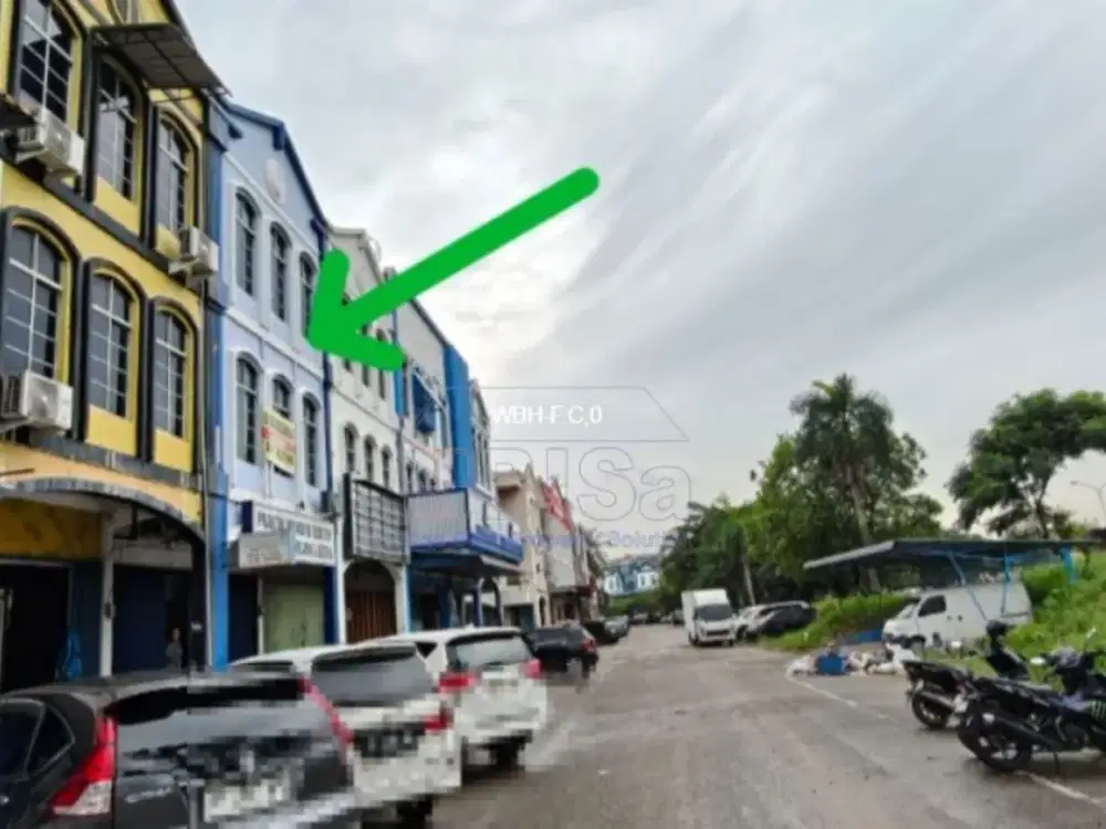 Ruko Semi Furnish Tanah Mas Sei Panas 3 Lantai