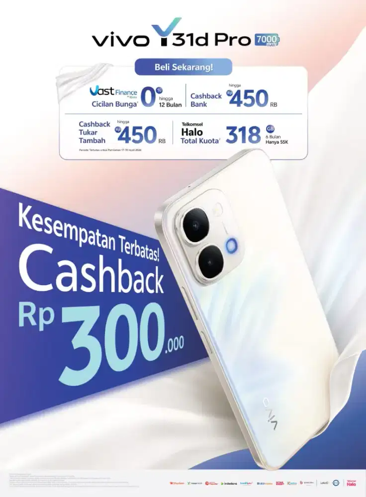 READY NEW VIVO Y31D PRO SERIES..