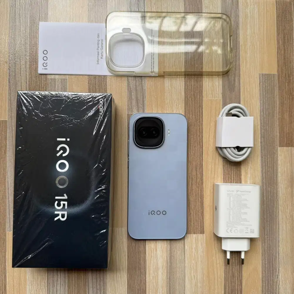 Iqoo 15r 8/256 fullset like new