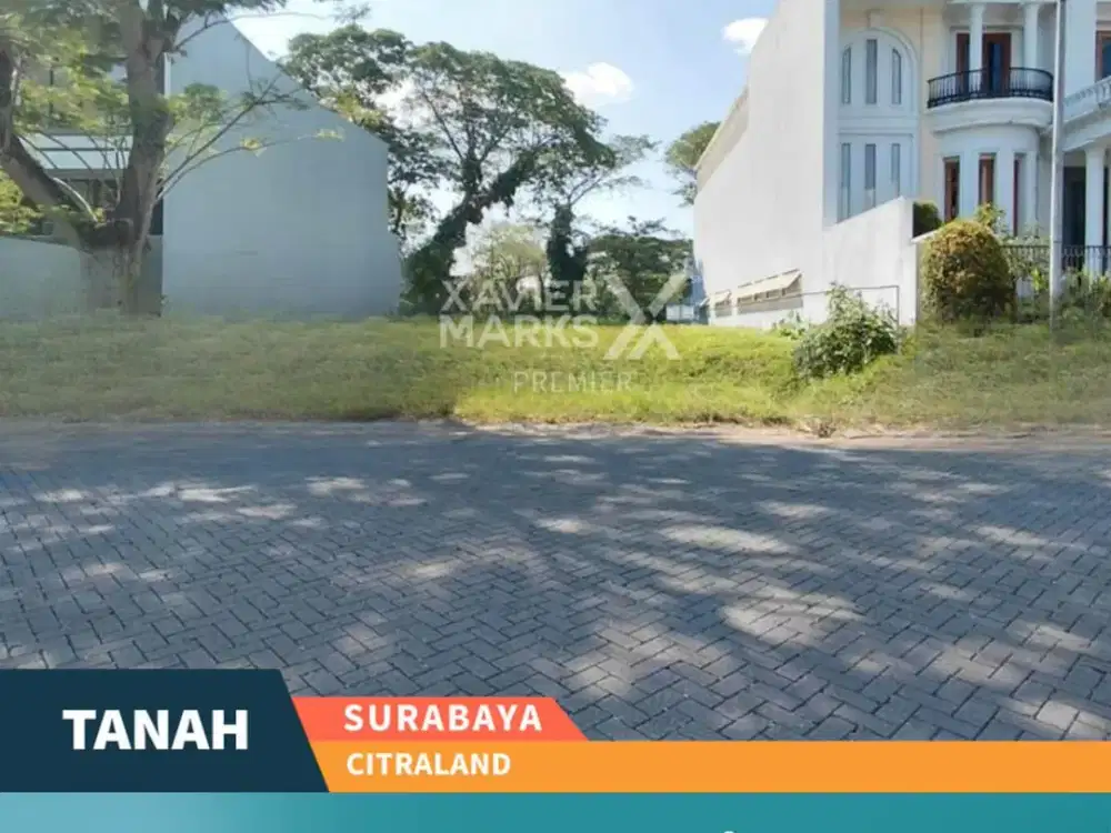 Dijual Tanah Kavling Lokasi Favorit di Mediterania Citraland Surabaya