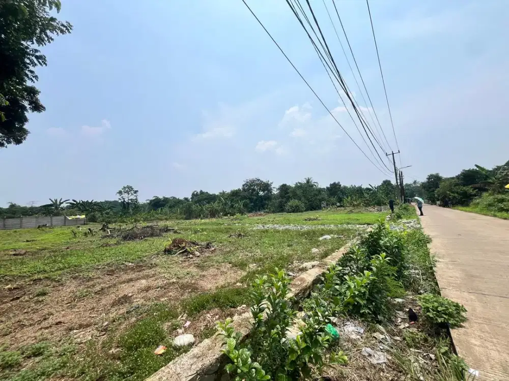 Cicila Tanpa Bunga - Tanah Kavling - SHM - Dekat Stasiun Baru Jatake & Tol Legok