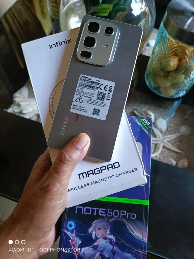 Infinix note 50 pro 16/256 mulus seperti baru dan lengkap