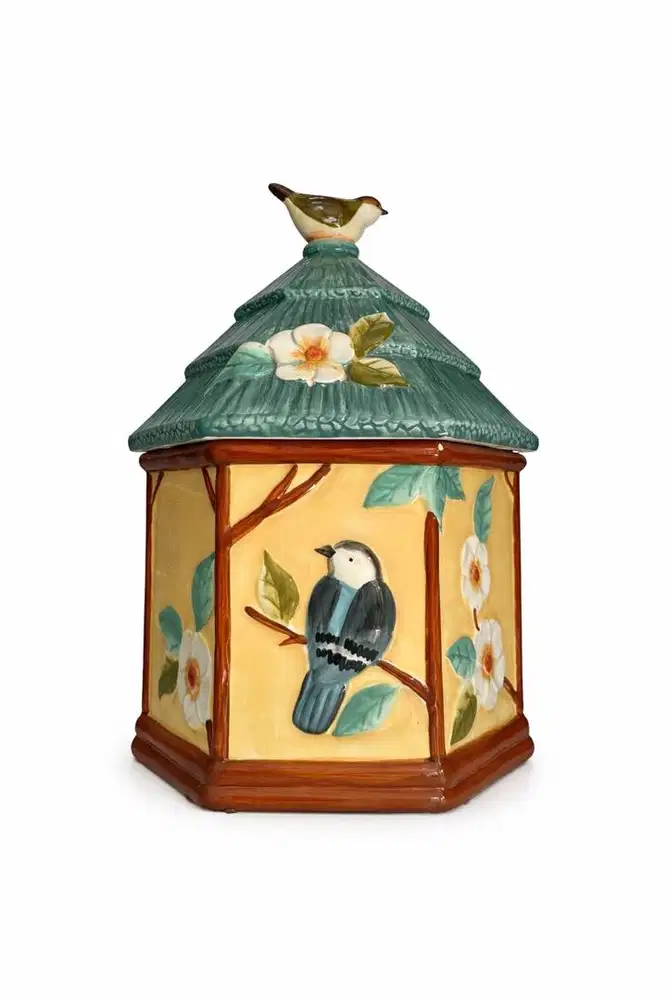 Pajangan keramik burung / pajangan estetik