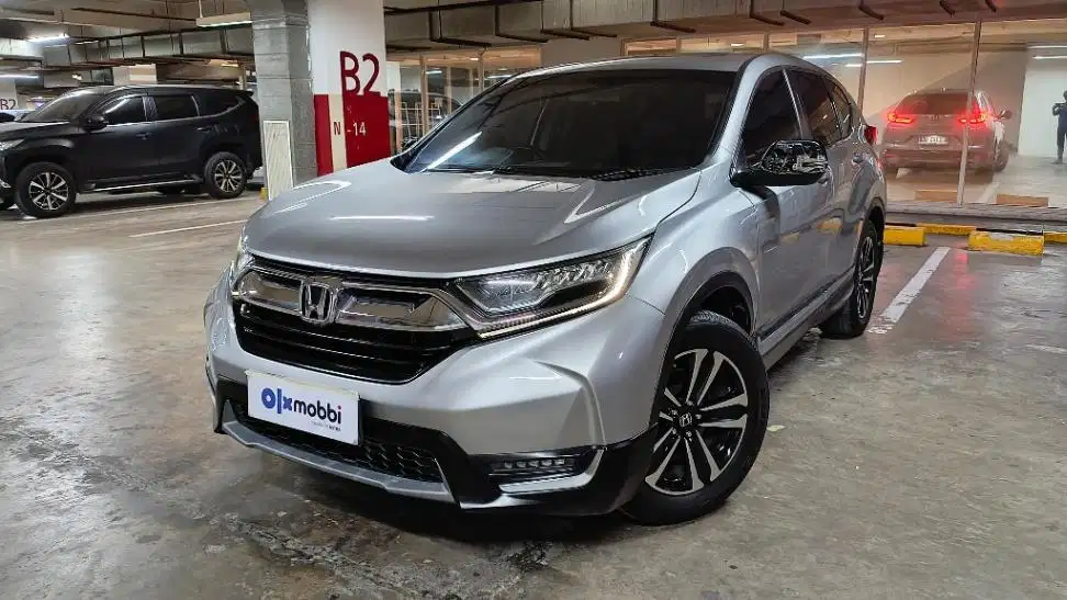 DP MURAH Honda CR-V 1.5 Turbo Prestige Bensin-AT 2017 Abu CSHMD