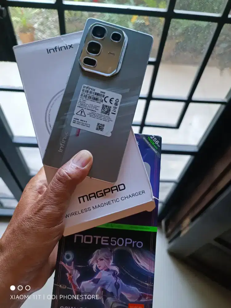Infinix note 50 pro 16/256 seri BMW mulus seperti baru dan lengkap