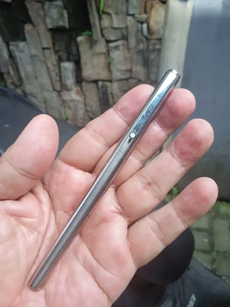 Kanibalan sign pen Montblanc nobless slim line Germany minus gravir