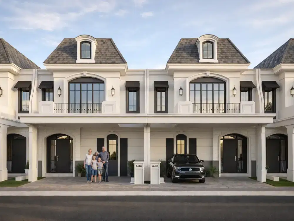 New Launching French Garden Home 2 Lantai Harga Mulai Dari 1,2Man Citra Homes Halim By Ciputra