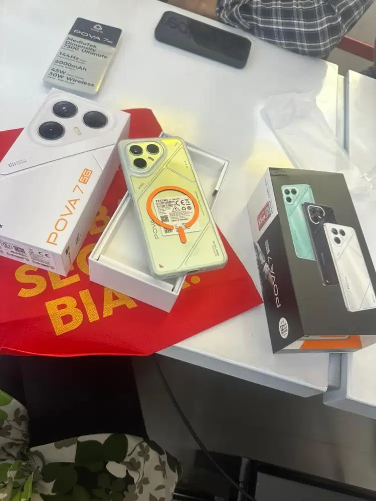 tecno pova 7 5G bisa tuker tambah dan kredit