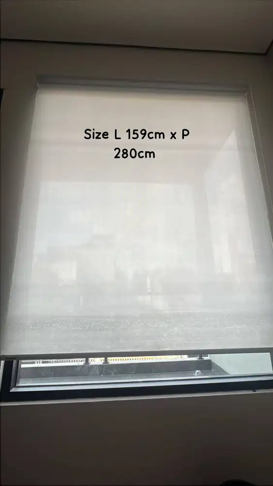 Jual Rollerblind Second outdoor/Indoor