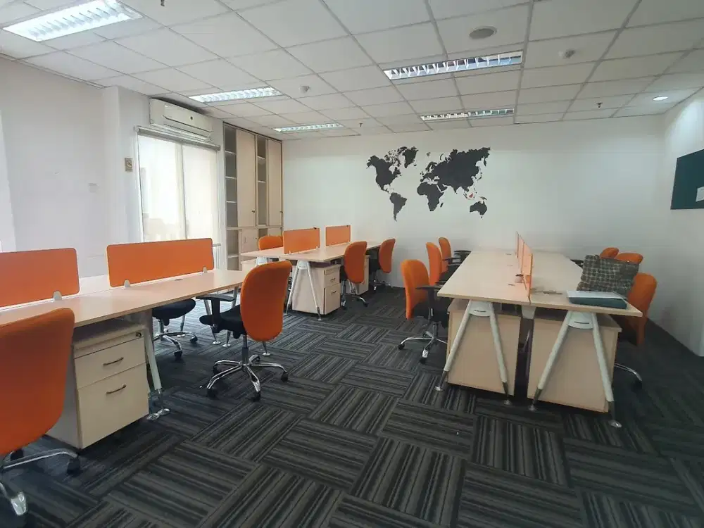 Office Space di Tanah Abang, View Sudirman, Ready Move-in, Jakpus