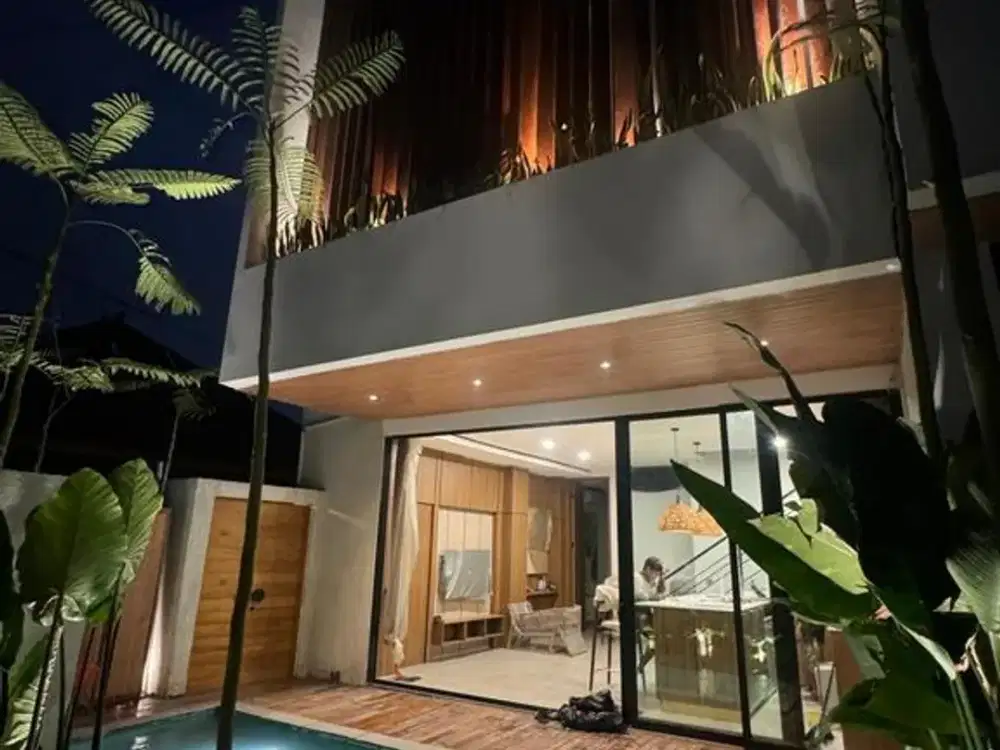 Luxury 3 Bedroom Villa For Leasehold 28 Years In Prime Canggu