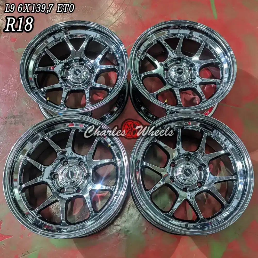 Velg Venom Nero Ring 18 Blackchrome