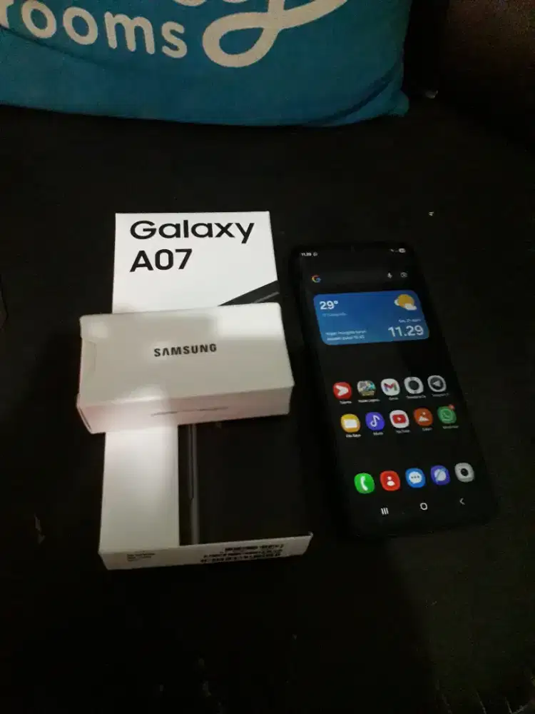 Samsung a07 4/64 baru seminggu