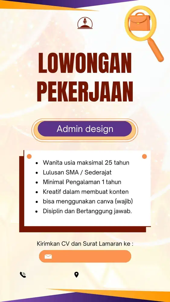 lowongan online shop admin / pickers + packer