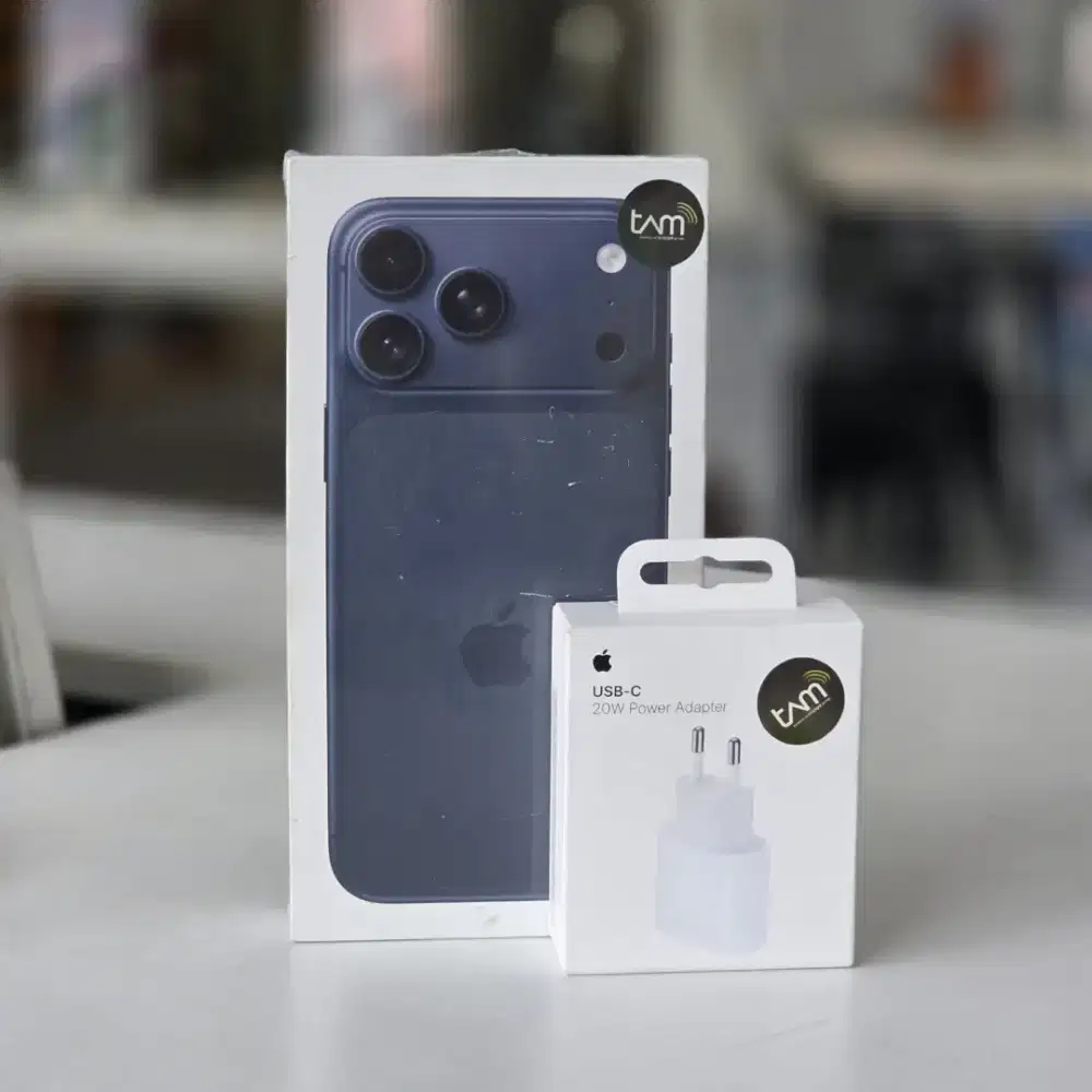 iPhone 17 promax 256 kondisi segel bergaransi resmi iBox