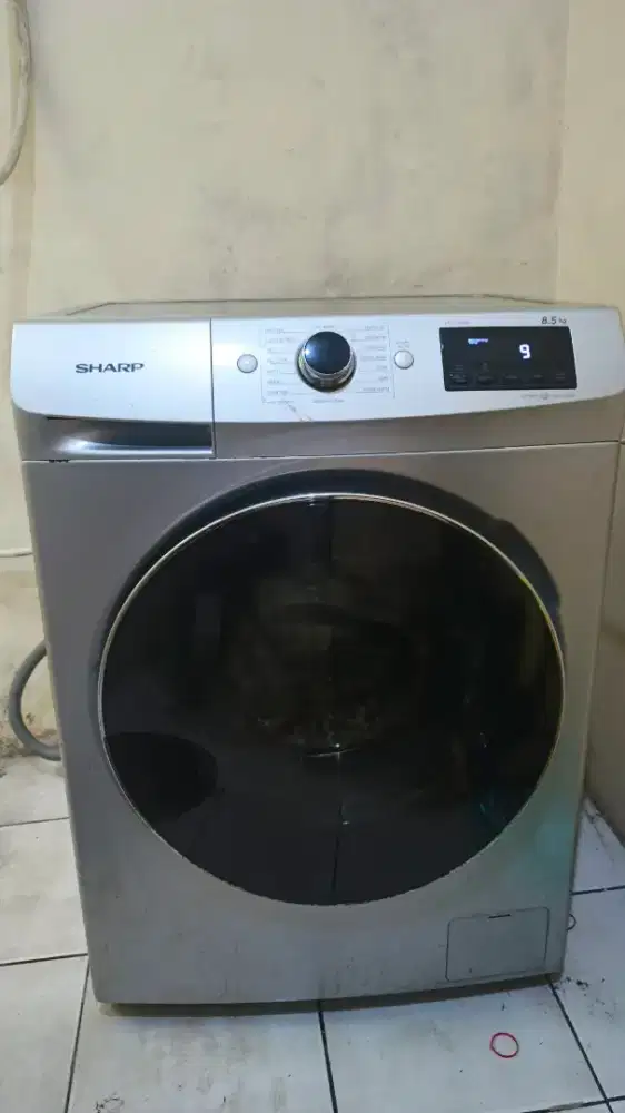 Mesin Cuci Front Load 8,5kg Sharp ES-FL1073W