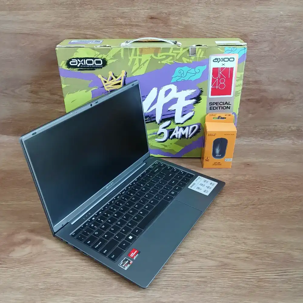 LAPTOP AXIOO HYPE 5 AMD X5-2 SLIM RYZEN 5 (7000Series) RAM 8GB