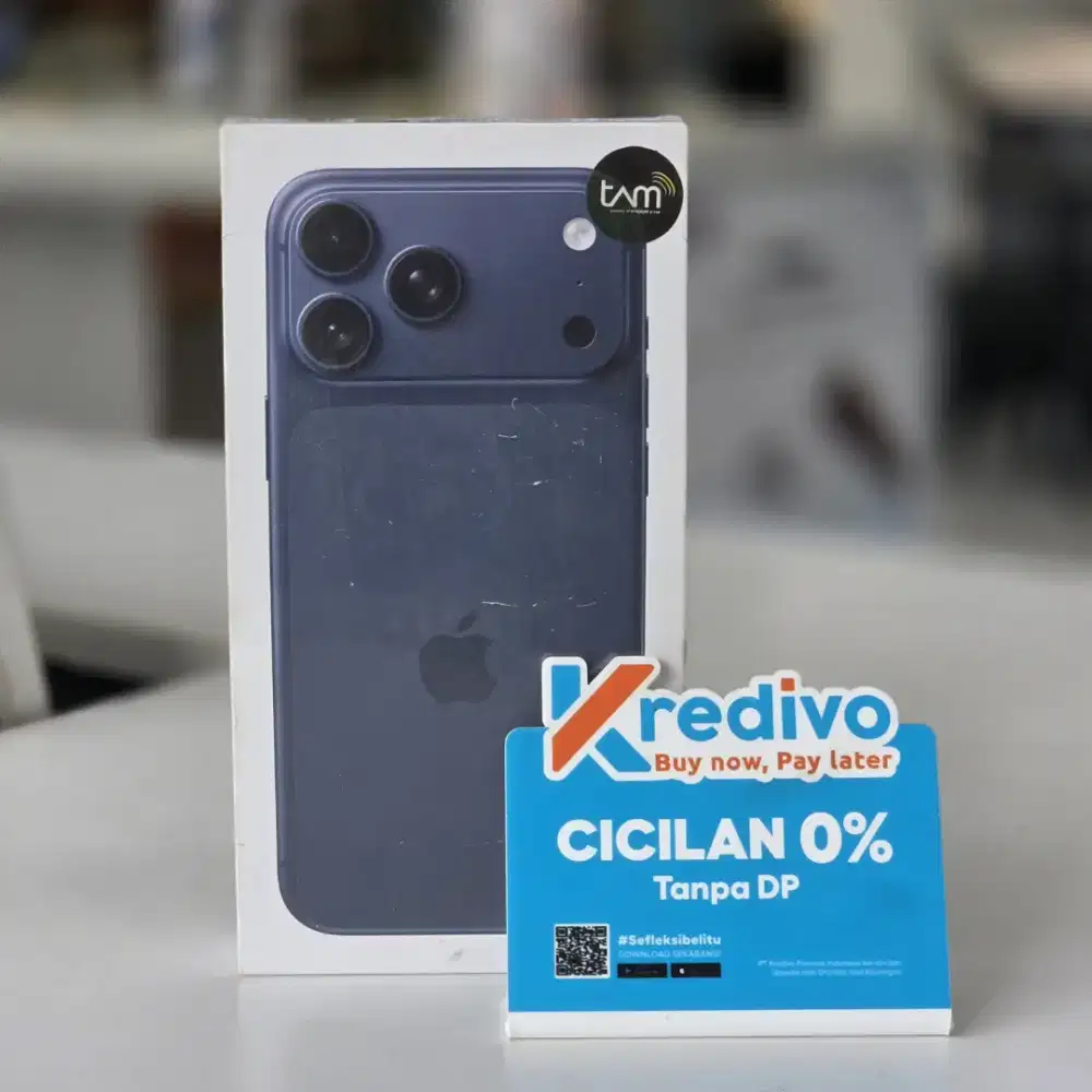 iPhone 17 promax 256 kondisi segel bergaransi resmi iBox
