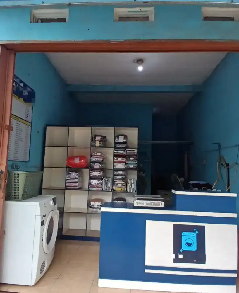 seperangkat alat laundry