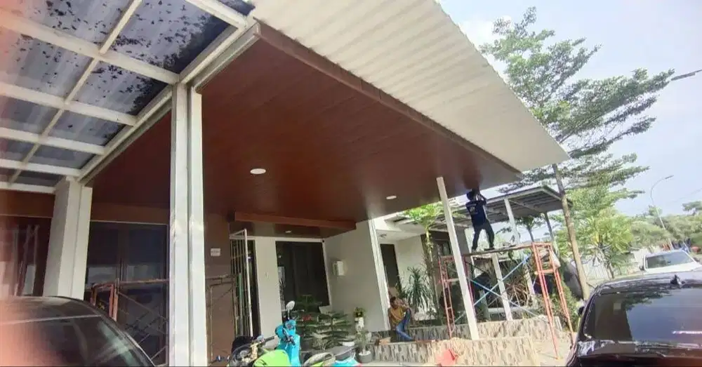 Pasang Plafon Partisi Jasa Tukang Wall Moulding Sekat PVC GRC Gypsum