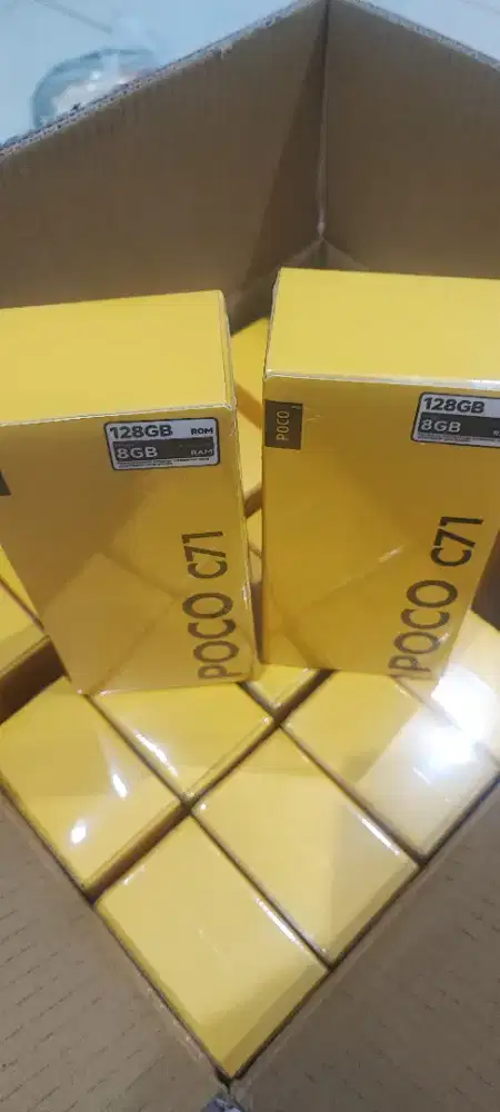 Poco C71 4/128 Baru Garansi Resmi Xiaomi Indonesia 15 Bulan