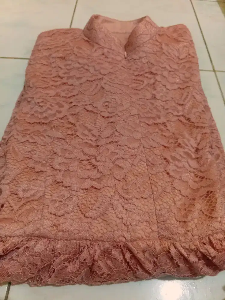 Dress pesta elegan jumbo