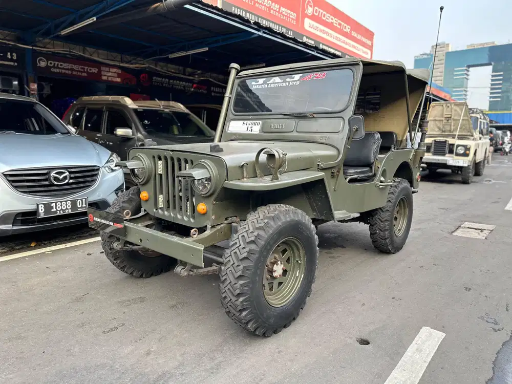‼️JEEP WILLYS 1958 4X2 MANUAL ORIGINAL BODY ‼️