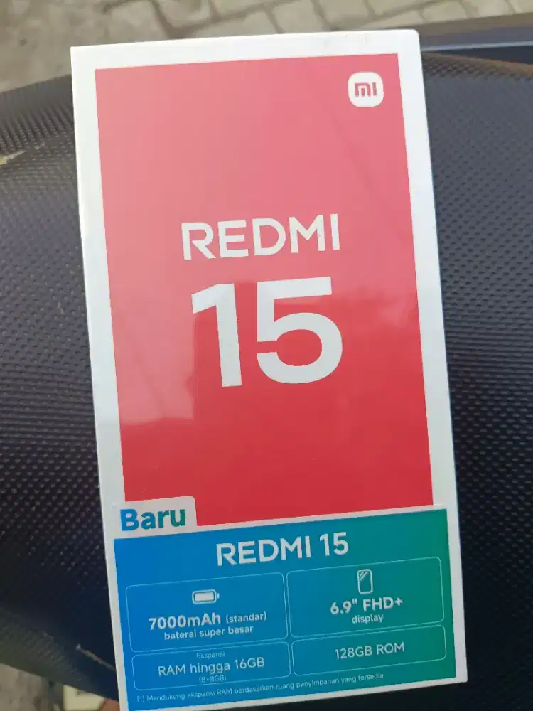 Redmi 15 (8/128) baru