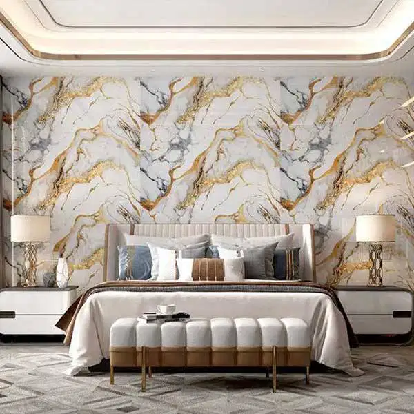 Wallpaper Dinding Marmer Marble Roll Lebar 60cm / 120cm x Panjang 3M