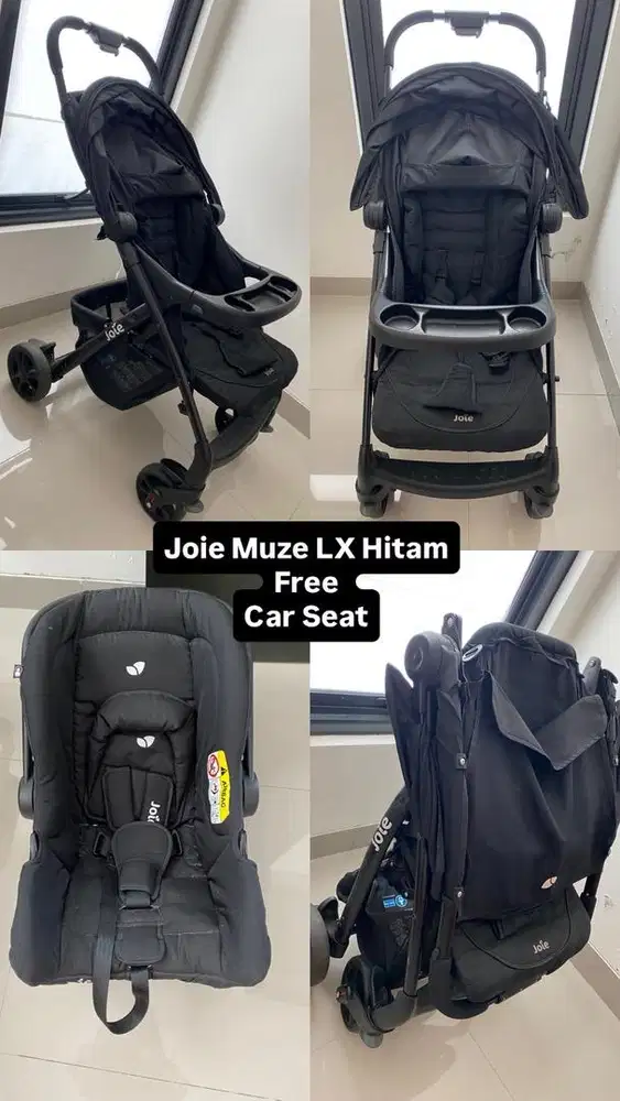 Stroler bayi Joie Muze LX  free Car seat